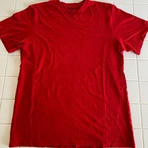 CSG Red V-Neck T-Shirt